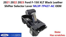Ml3p-7p427-ac Ford Ml3p7p427ac 2021 2022 2023 F150 Xlt Black Leather Shifter Selector Lever