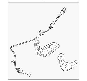 Nd2z-7e395-b Ford Genuine Shift Control Cable