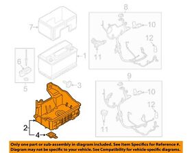 Fl3z10732a Ford Oem 15-17 F-150 Electrical Battery-battery Tray