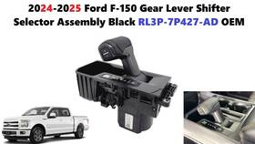 Rl3p-7p427-ad Ford 2024-2025 F-150 Gear Lever Shifter Selector Assembly Black