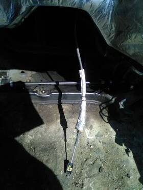 239.fd8j19 Ford Truck 2019 Transit 250 Shift Lever Linkage Floor Automatic 3.7 Liter