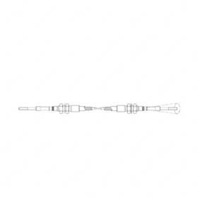 Wws312153498130 Freightliner Automatic Transmission Shifter Cable Steel 1 For