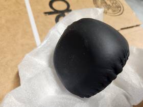 12559931 General Motors 97-04 Corvette C5 Manual Shift Knob Leather Reproduction Uncut Blem