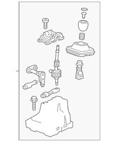 25194003 Genuine Gm Manual Transmission Shifter Assembly