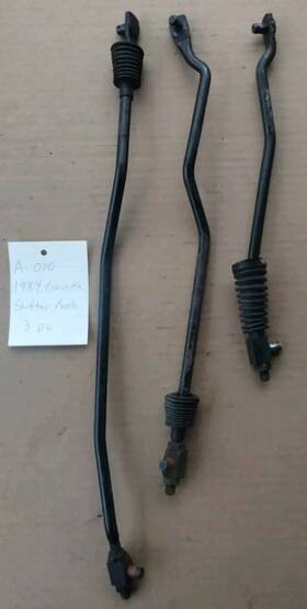 14050078 Gm 1984 Corvette Manual Transmission 4 3 Speed Shifter Rods 84 85 86 87 88