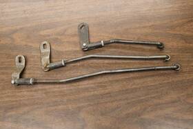 3744071 Gm 1957-1962 Corvette Original Borg Warner 4 Speed Shifter Linkage Kit