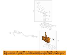 13545105 Gm Oem 22-24 Encore Gx Console Center Console-shifter Assy