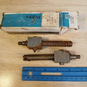Gmc 2279003 Pair 1952 - 1985 Gm Electric Shift Motor Drive T Screws Nos Oem