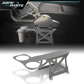 Goneparts1028 Goneparts 1 5 Inch Tall Shifter Stand With Cup Holder Fit Fot B&m Ratchet Mega Tci