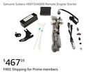 H001sva800 Subaru 2015 Wrx Remote