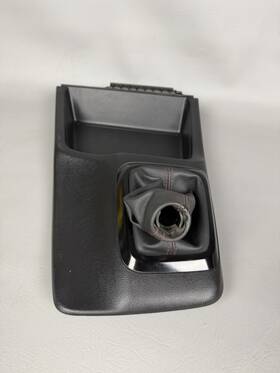 77295-tr0-a5-20 Honda 2012 Civic Si M/t Shifter Console Shift Boot Trim Oem