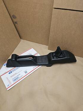 83411-sh3-9510 Honda 1988-1991 Civic Manual Transmission Shifter Bezel With Shift Boot Black Oem