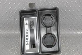 405-hummer Hummer 03-07 H2 Black / Chrome Shifter Trim Surround Panel Bezel Cupholder Oem