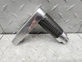 6234398 Hummer 2005-2007 H2 Transmission Shifter Knob Handle Metal 2 Hole Used Oem