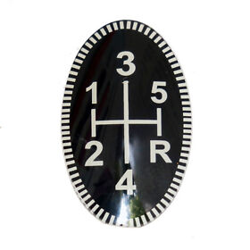 Hur-pgl-5 Hurst Pistol Grip 5 Speed Shifter Shift Pattern Lens For Handles
