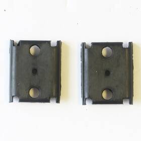 1613706 Hurst Pair Oem Gto Chevy Ford Shifter Stick Rubber Isolator 2 Slip In Bayonet