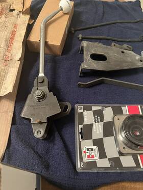 293-7119 Hurst For Sale -a Mystery Shifter A Ford Top Loader Three Speed Manual Trans
