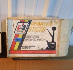 3160004-so Hurst Quarter Stick Vintage Early Usa Classic Nos Shifter / Quick Release Mount