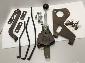 5030033 Hurst Gm Chevy 441 Saginaw 4-speed Transmission Shifter With Linkage