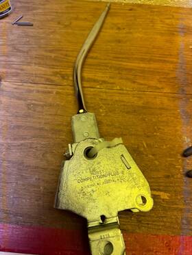 5324-oem Hurst 1968 1969 Pontiac Gto Lemans 5324 Factory Original 4 Speed Shifter