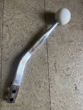 5389017 Hurst Vtg Chrome Shifter Handle And Knob 68-72 Chevelle 73-81 Camaro Firebird