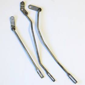 70-mustang-rods-levers Hurst 1970 Ford Mustang Oem Factory 4 Speed Shifter Top Loader Rods And Levers