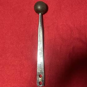8474 Hurst Vintage Indy Chrome Shifter Stick Handle Manual Transmission