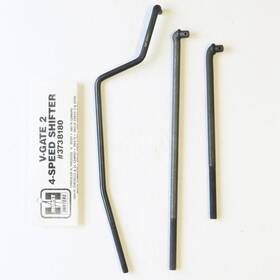 96100-96101-96123 Hurst Mr Gasket Vertical Gate Drag Race 4 Speed Mopar A Body Rod Set A833 421