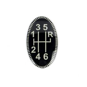 Hur-pgl-6 Hurst Pistol Grip 6 Speed Lens With Pattern For 2009-2022 Dodge Challenger