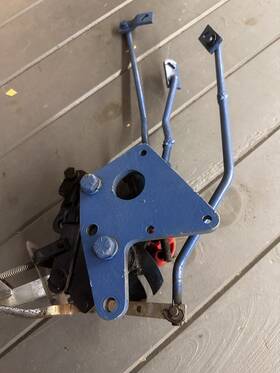 9026 Hurst Mg-vg Mr Gasket Vertical Gate 4 Speed Race Shifter W Ford Mounting Bracket