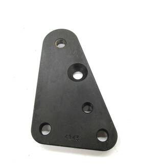 195-4345 Hurst Shifters 4 Speed 1965 1966 1967 Nova Muncie Shifter Mounting Plate Chevy 2