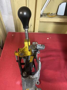 Hyb-sas-01-17 Hybrid Racing Short Shifter Assembly Kit Gold For 06-11 Honda Civic Si Used