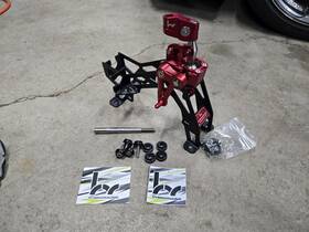 Hyb-sas-01-36 Hybrid Racing Adjustable Short Throw Shifter Assembly For 16 Civic And Type-r Fk8