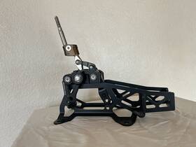 Hyb-sas-01-56 Hybrid Racing Short Shifter Assembly 04-08 Tsx Tl 03-07 Accord V6 6 Spd Mt Black