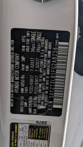 3846949 Hyundai Used Automatic Transmission Shift Lever Assembly Fits 2015 Santa Fe Gr
