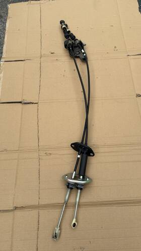 437944h050 Hyundai 14-19 Kia Soul Genuine Manual Transmission Lever Cable Assembly Set Of 2 Oem