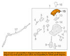 467502v100 Hyundai Oem 12-17 Veloster Shifter Housing-indicator
