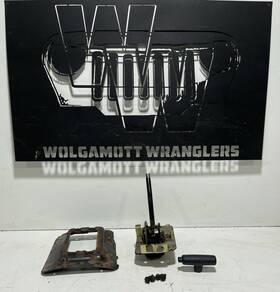 52078551ab Jeep Automatic Gear Shifter With Handle And Tunnel Floor Cover 97-02 Tj Wrangler Oem
