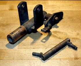Ft72-ft75 Jeep 5352969 Cj5 Dana 20 Transfer Case Shifter Support Rod Thingy And Linkage