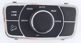 P68258737aa Jeep 14 - 22 Grand Cherokee 4x4 Transfercase Control Selector Dial Buttons Black