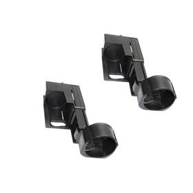 Karparts360 800111295414 For Mercedes-benz E500 2003 2004 2005 2006 Cup Holders Set Of 2 Plastic Black