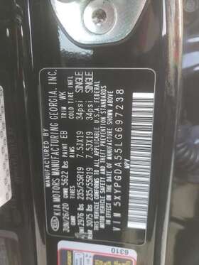 242.ki1120 Kia Sorento 2020 Transmission Shift