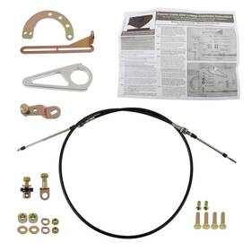 Bck20581k Labwork For Shift Linkage Kit Gm 2 Inch Aftermarket Transmission Aca-1804 Cable Column