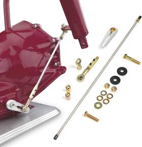 Aca-1811 Laweta Billet Adjustable Column Shift Linkage Kit 26 Inch Length