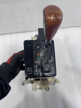 242.le1t98 Lexus 1998 1999 2000 Ls400 Floor Gear Shifter With Wood Knob Beige Lf03