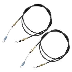 Fusglxf514 Lid 2pcs Shift Cables For Trailmaster Tw400 Tw11 Chuck Wagon Cw-11 Lm650 Utv Go-kart