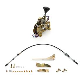 Es6r80hmb Lokar - 4in Shifter Ford 6r80 Chrome Straight Lever