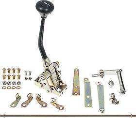 Fm62014 Lokar Performance Products 200-4r Floor Mount Shifter With 8 Inch Black Handle And Anodized Mushroom Knob
