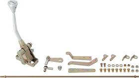 Fm67003 Lokar Performance Products 700-r4 Floor Mount Shifter With 8 Inch Chrome Handle And Brushed Aluminum Hi-tech