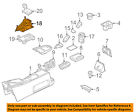 Lr002598 Land Rover Oem Shift Shifter Assy Lr002598 Land Rover Oem Shift Shifter Assy